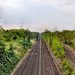 Köln-Mindener Eisenbahn von der Brücke Nierhausstraße aus (Dortmund-Mengede) / 23.04.2022