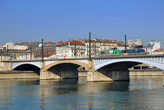 Haut-le-pied sur le Rhône