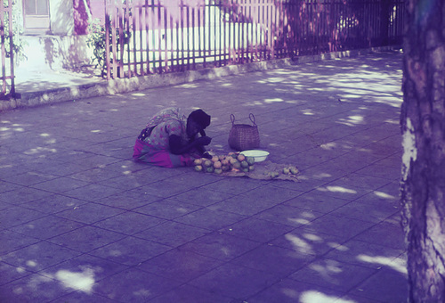 Woman's toil