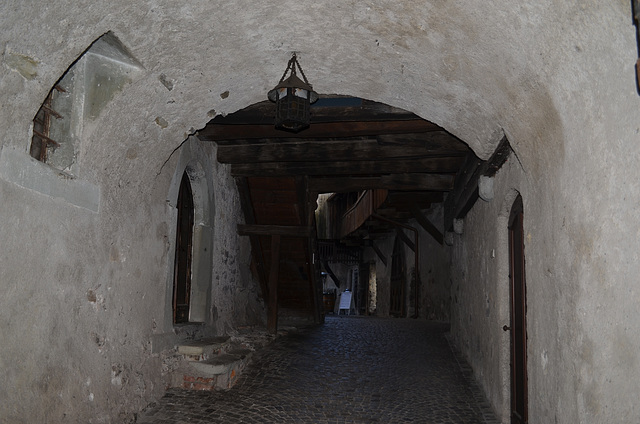 Feldkirch, Schattenburg, Path to Courtyard