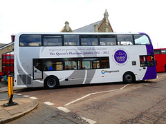 Stagecoach East 10867 (YX67 VDC) Queen's Platinum Jubilee livery - May 15 2022 (P1110796)