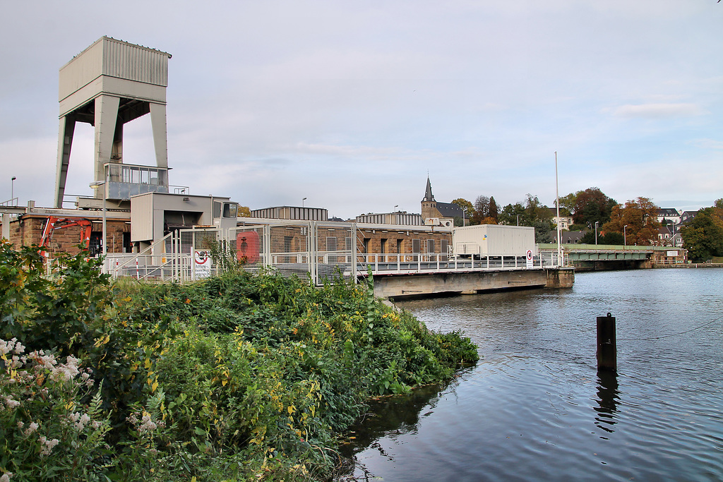 Laufwasserkraftwerk Kettwig (Essen-Kettwig) / 1.11.2023