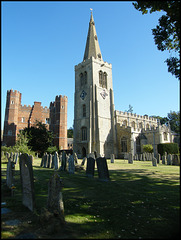 Buckden churchyard