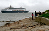 The Cruise Ship Maasdam at Bar Harbor, Maine (HWW)