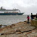 The Cruise Ship Maasdam at Bar Harbor, Maine (HWW)