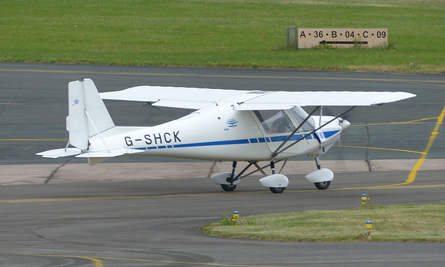 G-SHCK at Gloucestershire Airport - 20 August 2021