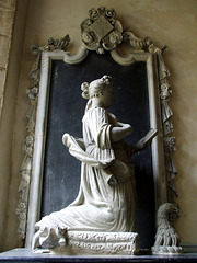 Madingley - St Mary Magdalene - Monument to Jane Cotton, d. 1707 2013-07-17