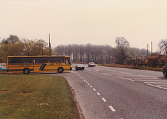 Swaffham Coachways WNV 824W at Barton Mills - 5 May 1985