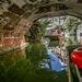 In Colmar auf der La Lauch bei einer E- Boot Fahrt