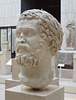 Portrait of Clodius Albinus in the Archaeological Museum of Madrid, October 2022