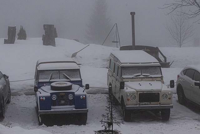 Axalp am Sonntagmorgen - Neuschnee