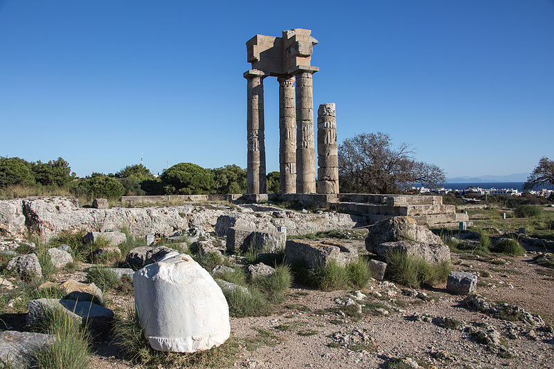 20151203 9550VRAw [GR] Akropolis von Rhodos, Monte Smith, Rhodos