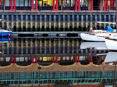 Reflections. St Peters Marina