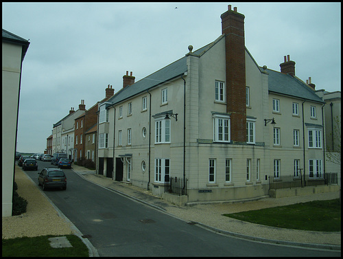 traditional modern housing