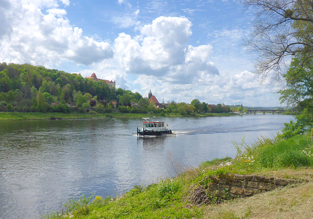 Himmel und Erde bei Pirna