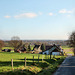 Blick vom Osticker Berg nach Bergkamen (Werne-Langern) / 28.02.2021