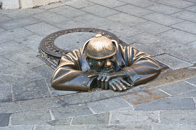 Sculpture de bronze de Viktor Hulik