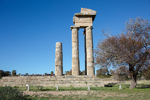 20151203 9551VRAw [GR] Akropolis von Rhodos, Monte Smith, Rhodos