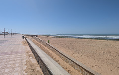 Plage du Sahara vers l'infini.....