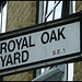 Royal Oak Yard street sign