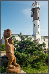 Leuchturm und kleiner Riese