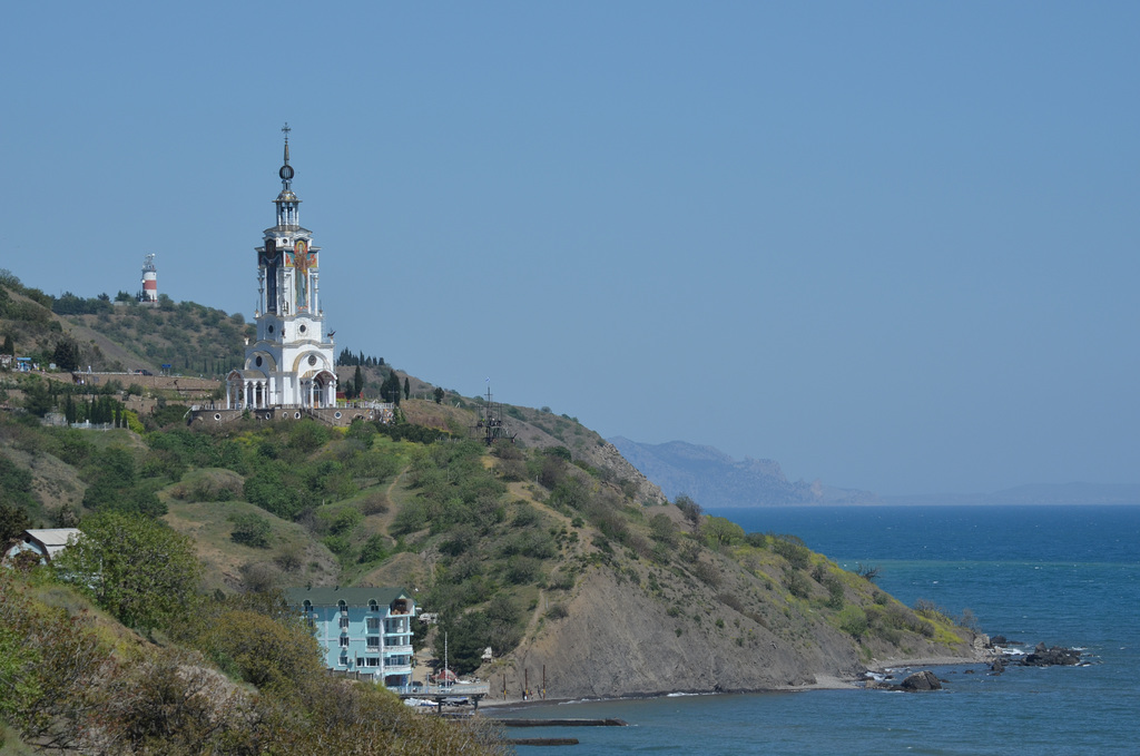 Поселок Малореченское, Церковь-Маяк св.Николая Мирликийского / Malorechenskoe Settlement, Church-Lighthouse of St. Nicholas of Myra