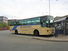 Go-Whippet (Whippet Coaches) J689 LGA (J460 HDS, LSK 500) in Bury St Edmunds - 5 Aug 2009 (DSCN3306)