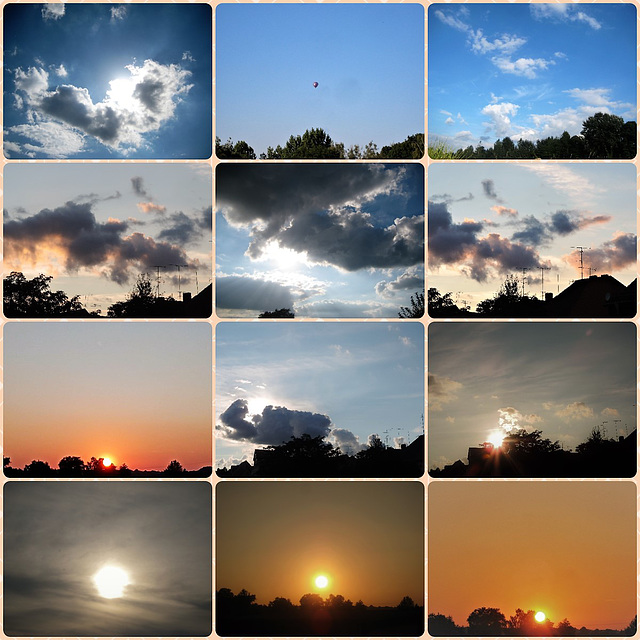 Der Himmel vom 1. - 10.09.2021