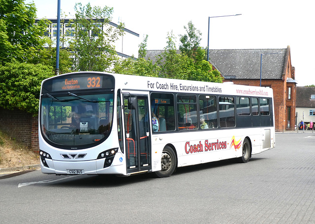 Coach Services Limited of Thetford CS12 BUS in Bury St. Edmunds - 21 May 2025 (P1210097)
