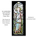 Chancel window female saint with lamp N Hinksey 24 6 2013