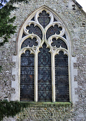 stowting church, kent, c19 tracery by carpenter 1843