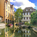 In Colmar auf der La Lauch bei einer E- Boot Fahrt