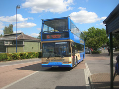 Go-Whippet (Whippet Coaches) FE51 RAU in St. Ives - 9 Aug 2011 (DSCN6682)