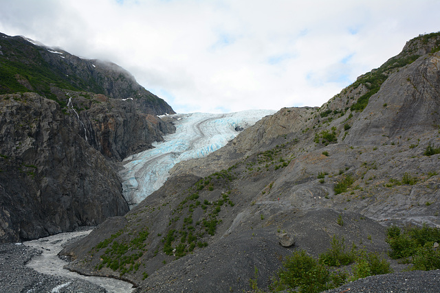 Alaska, The Exit Glacier as the Source of Resurrection River