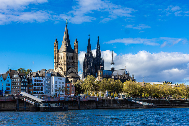 Groß St. Martin und der Dom (330°) Groß St. Martin und der Dom (330°)