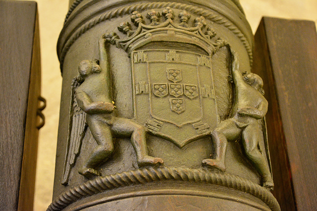 Lisbon 2018 – Museu Militar de Lisboa – Detail from the “Camel” cannon