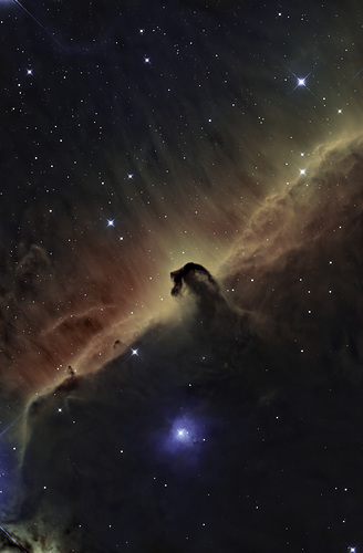 Horse Head nebula  : Barnard 33  Do look large...