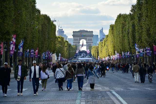 Paris 2024 – Avenue des Champs-Élysées