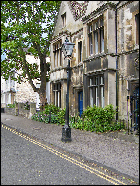 St Giles lamppost
