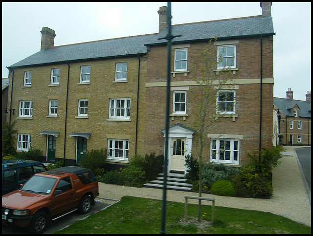 Poundbury houses