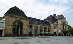 Am Koblenzer Hauptbahnhof