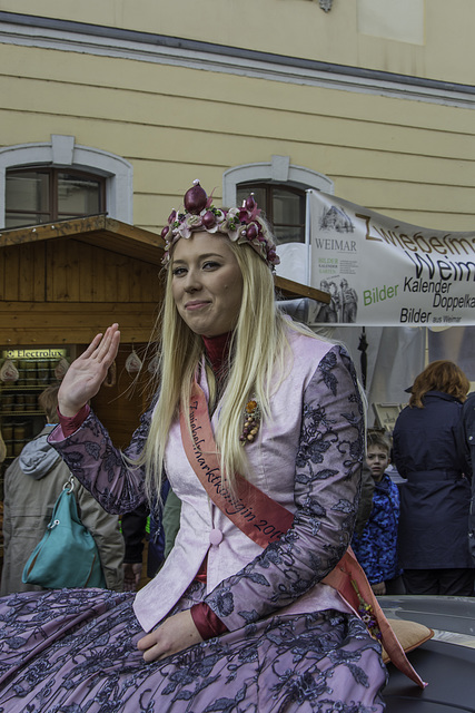 Weimarer Zwiebelmarktkönigin 2015