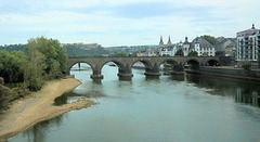 Balduinbrücke in Koblenz ....