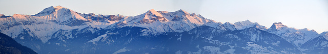 Panorama Bernese Alps