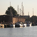Traditionsschiffe im Hafen Lübeck