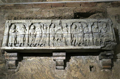 Abbaye Saint-Victor : sarcophage paléochrétien, 1.