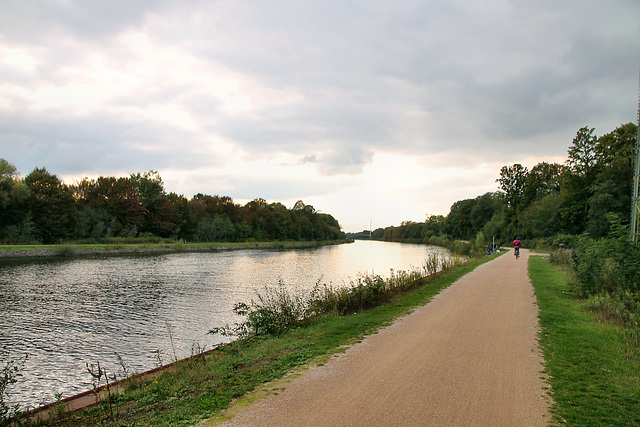 Weg am Rhein-Herne-Kanal (Wanne-Eickel) / 5.10.2019
