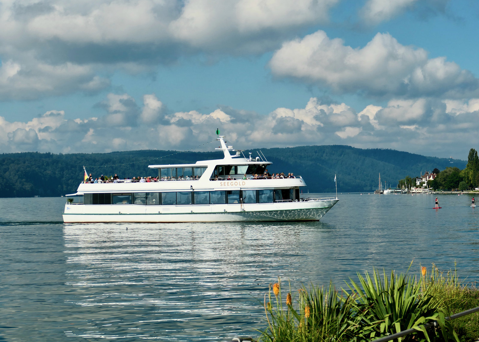 Fahrt über den Bodensee
