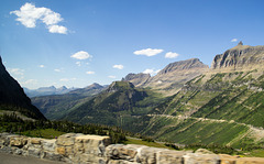 Montana Glacier NP Going to Sun shuttle (#0230)