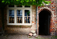Im Gängeviertel in Lübeck